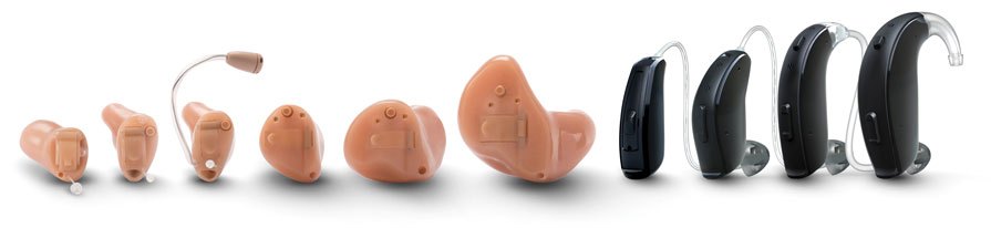 The full lineup of AGXR Hearing Technology